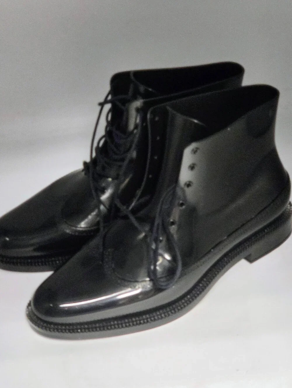 Melissa black rubber